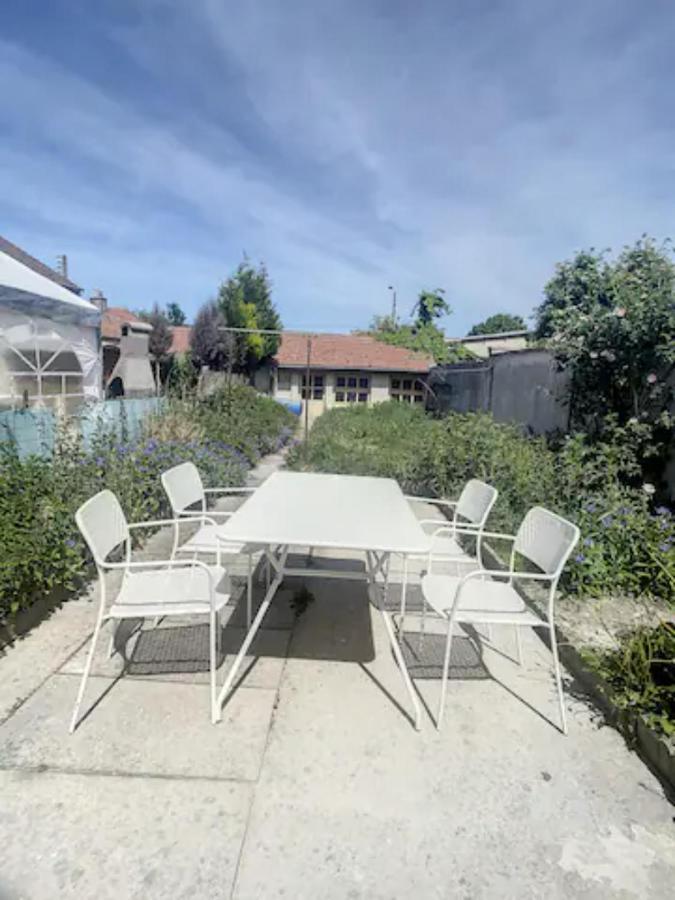 Ferienwohnung Grand T2 Jardin Wifi Parking Proche Gare Saint-Quentin  Exterior foto